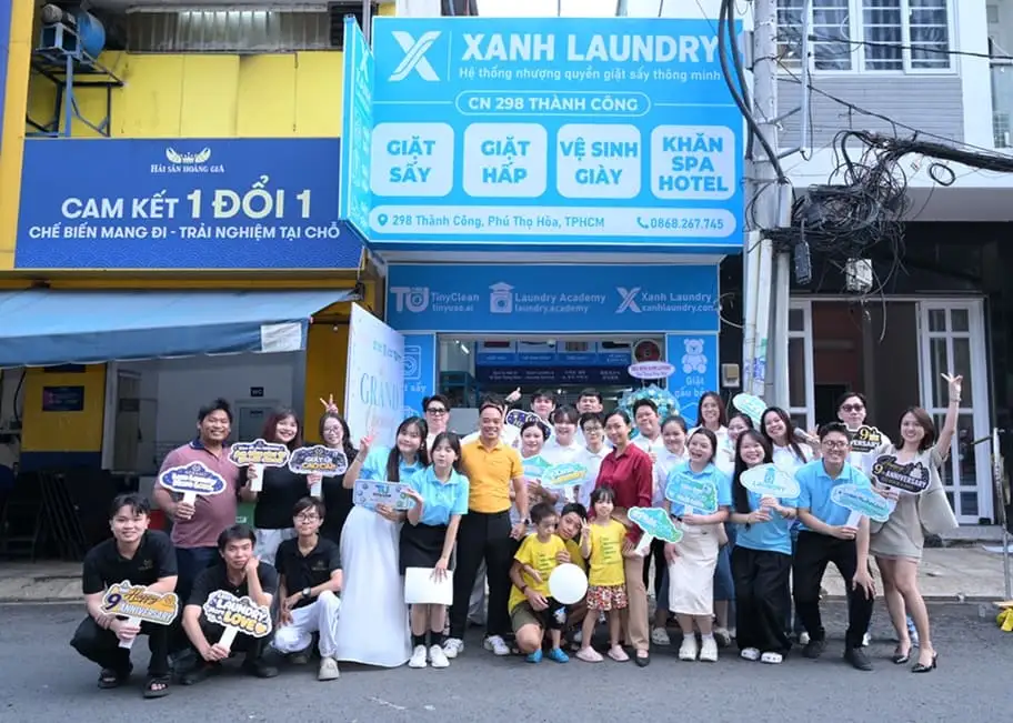 Cửa hàng XANH LAUNDRY 1